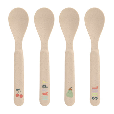 Lässig - Set Lepels Happy Fruits Cherry | Praktische lepels