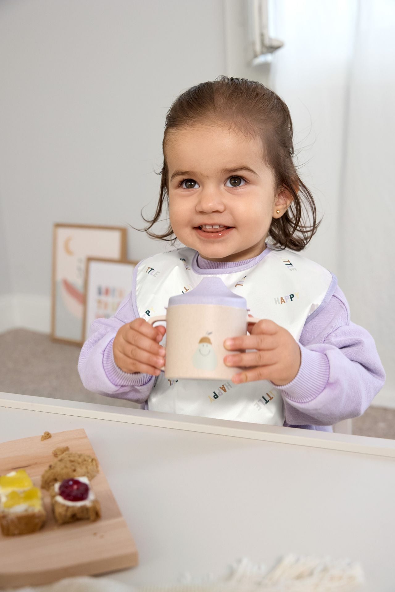 Lässig - Drinkbeker Sippy Happy Fruits Cherry | Antilek beker