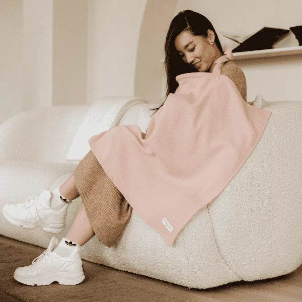 Ilmaha - Borstvoedingsdoek | Old Pink