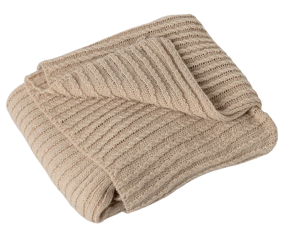 Maileg - Baby Deken 75 x 95 cm | Brown