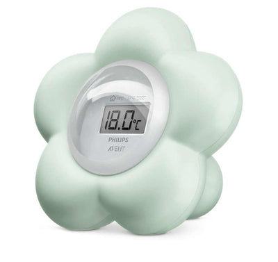 Avent - Badthermometer Digitaal Bloem Munt | Water- & Kamertemperatuur