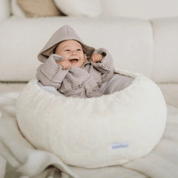 Ilmaha - Hoes Nest Voedingskussen Teddy | Ecru