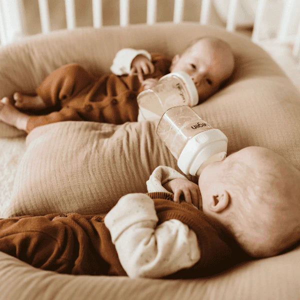 Ilmaha - Tweeling Voedingskussen Hydrofiel | Tetra Taupe