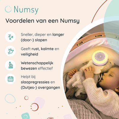 Numsy - White Noise Mini | Wit