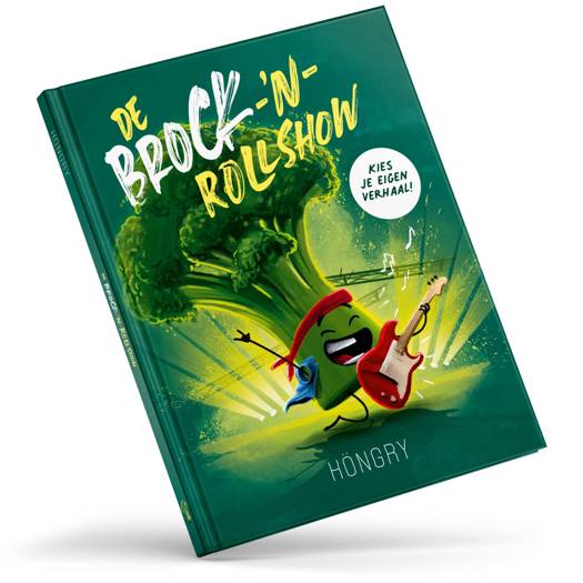 Hongry - Boek De Brock-n-Rollshow | Interactief
