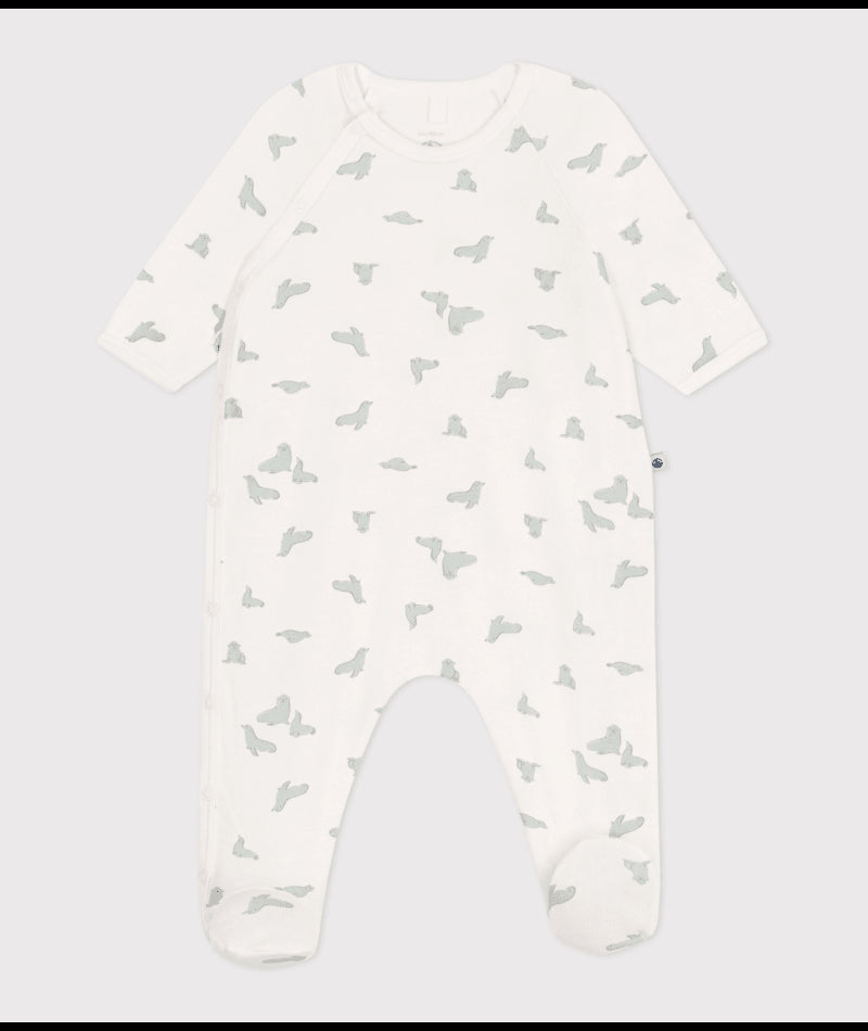 Pyjama Met Voetjes Sea Otter Marshmallow / Multi