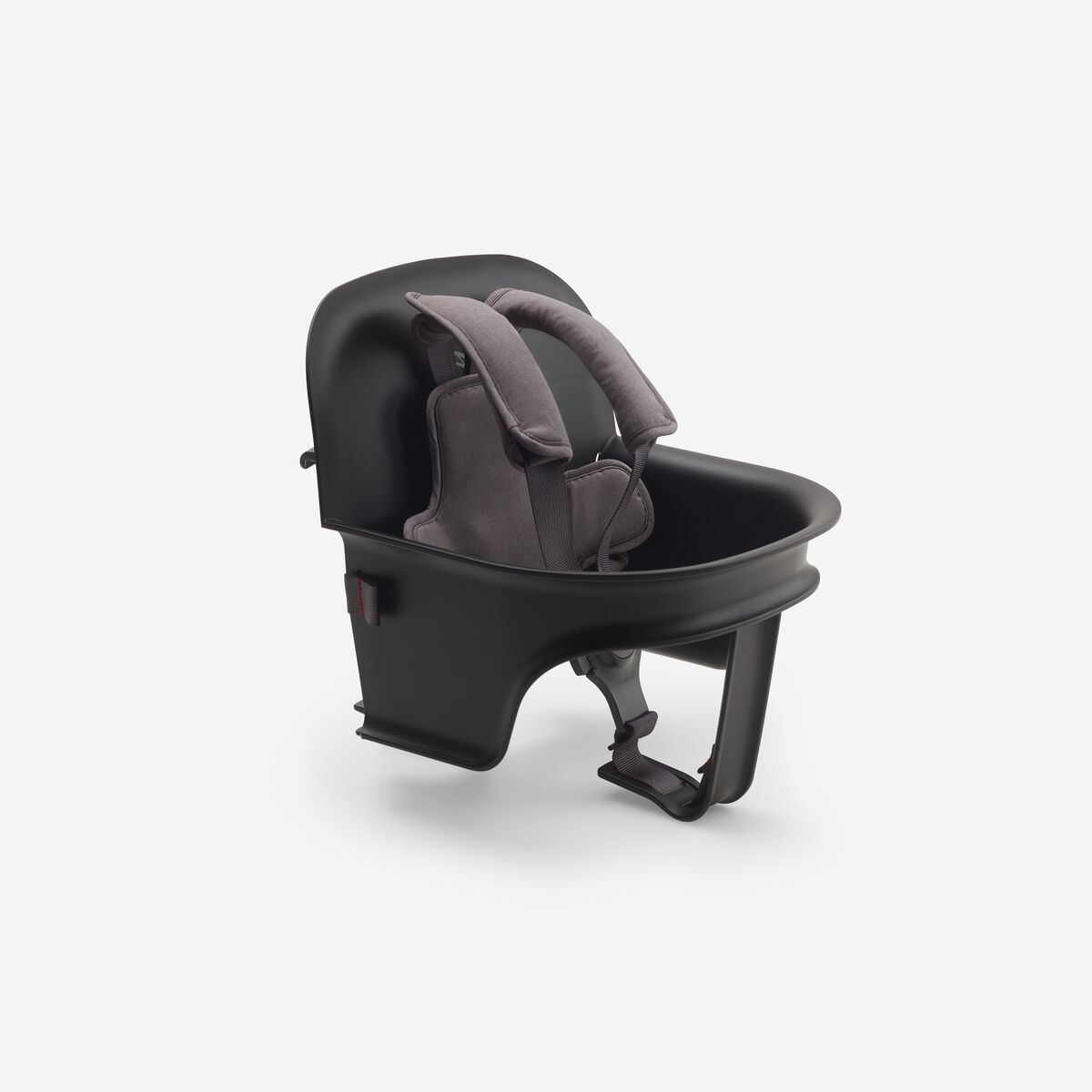 Bugaboo - Baby Set Eetstoel Giraffe Black | Transformeer naar Hoge Stoel