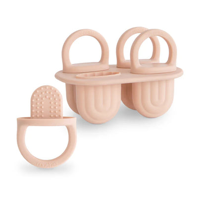 Mushie – Ijsvorm Ice Pop Tray | Blush