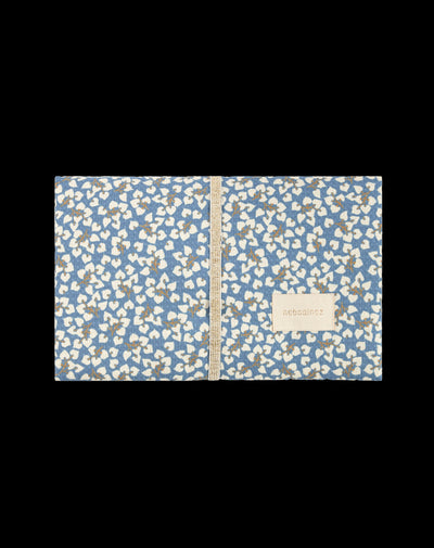 Nobodinoz - Verzorgingsmatje Mozart Waterproof | Blue Yumiko