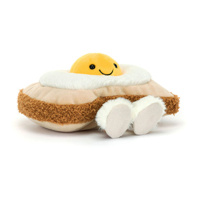 Jellycat - Knuffel Amuseables Egglantine Egg On Toast | Ei-vriendje
