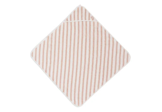 Badcape 75 x 75 cm Stripe Terry Wild Rose