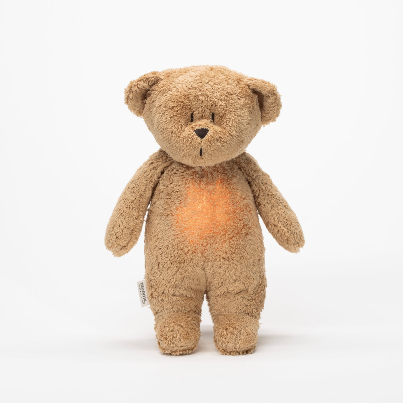 Knuffel The Humming Bear Licht + Geluid 2.0 Cappuccino Natur