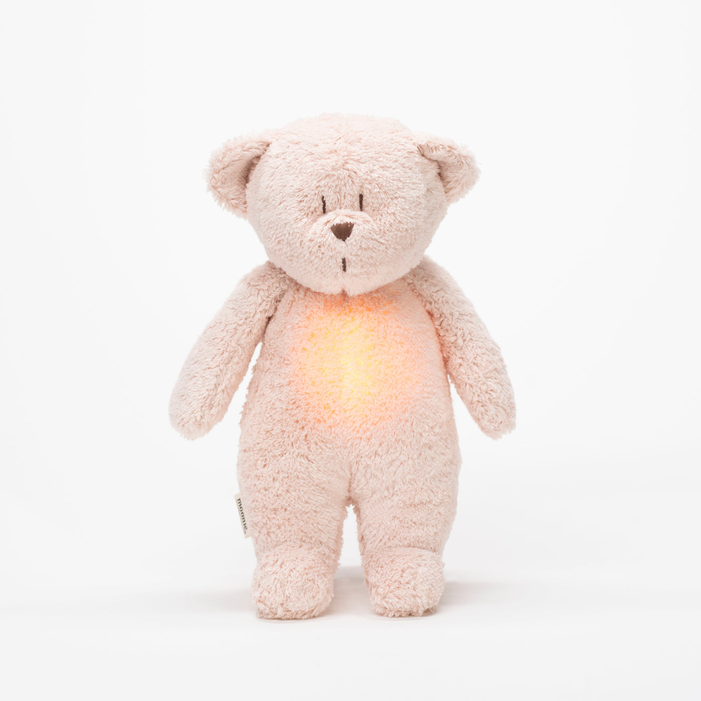 Knuffel The Humming Bear Licht + Geluid 2.0 Rose Natur