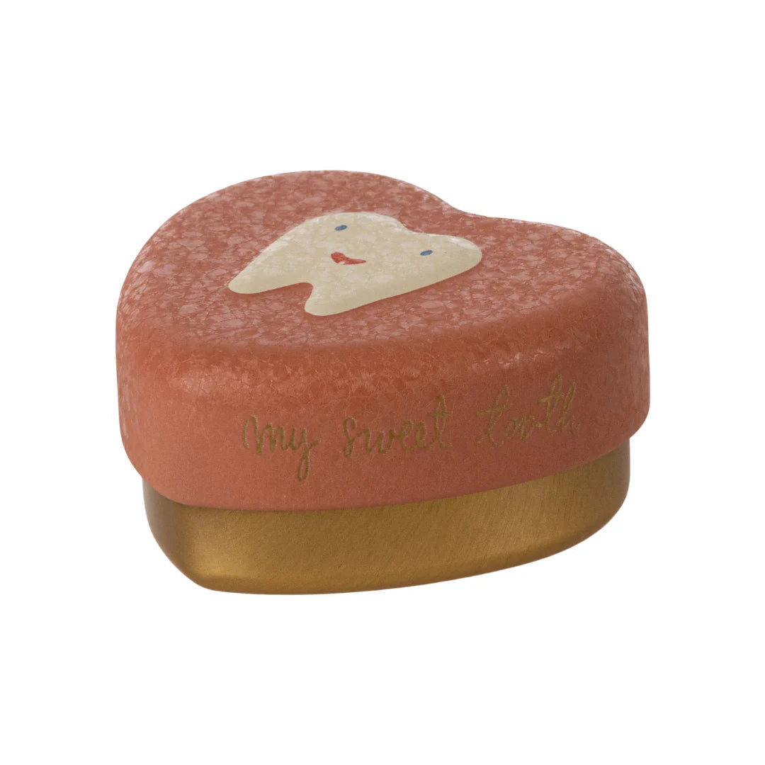 Maileg - Tandendoosje Metalen Hart | Rose