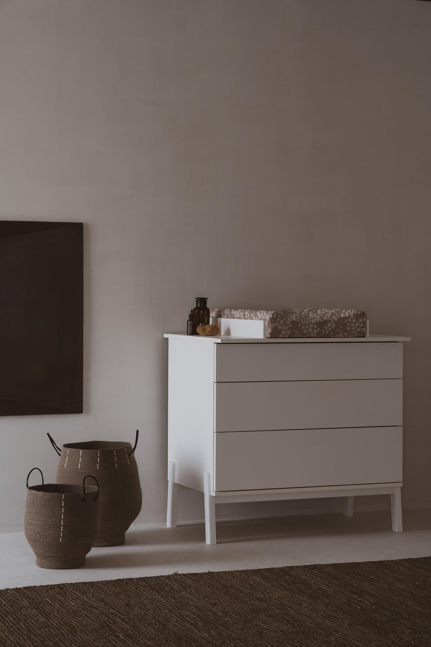 Hoes Waskussen 50 x 70 cm Natural Muslin Blossom