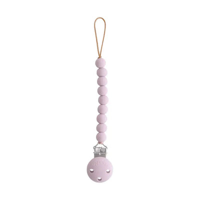 Mushie – Fopspeenketting Hera Soft | Lilac