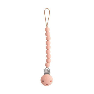 Mushie – Fopspeenketting Hera Soft | Powder Pink