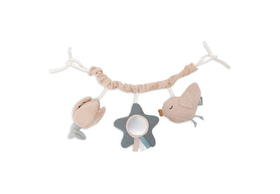 Jollein - Wagenspanner Lovely Birds | Wild Rose