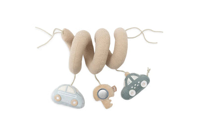 Jollein - Activiteitenspiraal On The Go | Sea Green & Biscuit