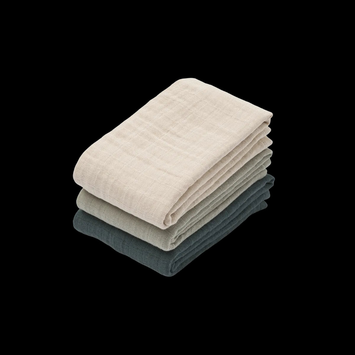 Liewood - Tetradoek Lewis 65 x 65 cm (3-pack) | Dove Blue Mix