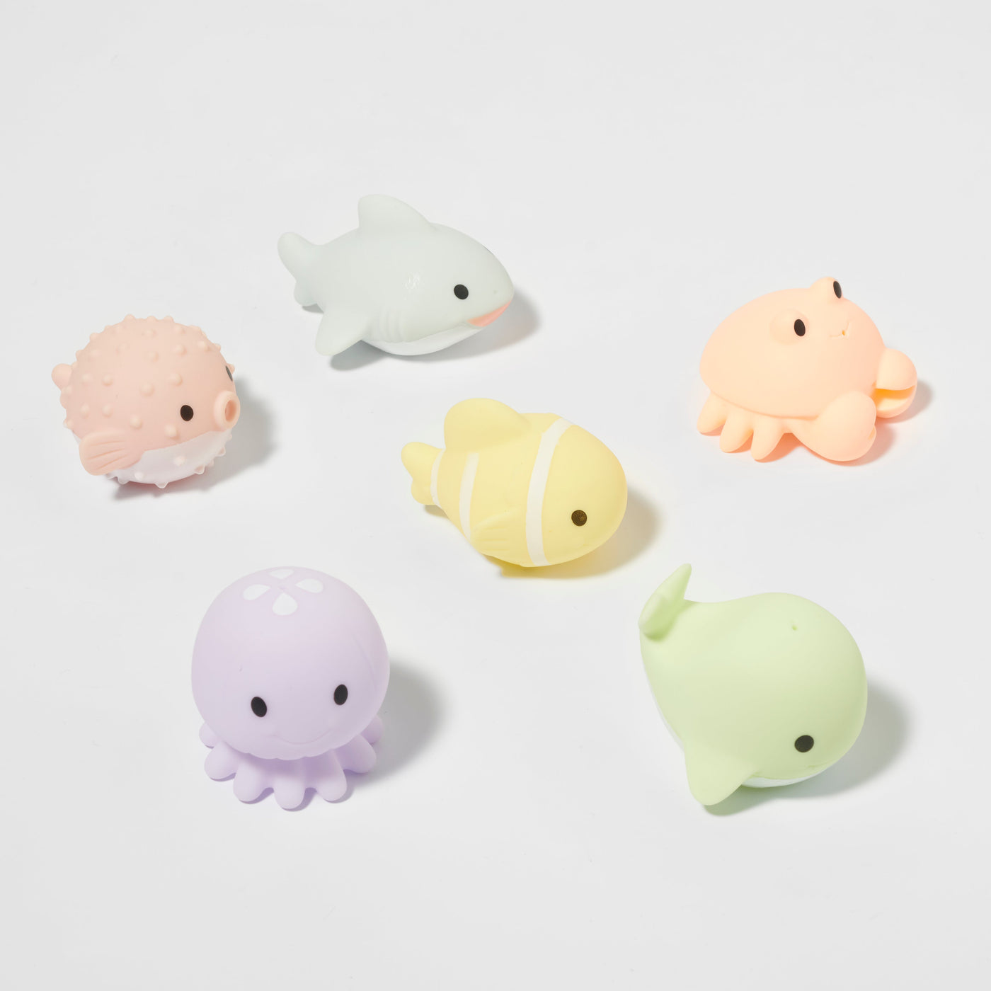 Sunnylife - Badspeeltjes Sea Animals Ocean Friends | Multi (6-pack)