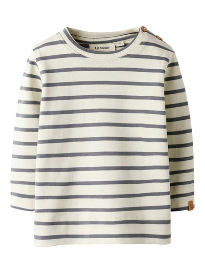 Lil Atelier - T-shirt Limia Stripe | Turtledove