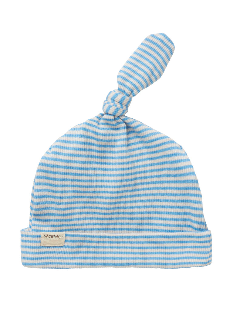 MarMar Copenhagen - Muts Aiki Modal Fine Rib Blue Stripe