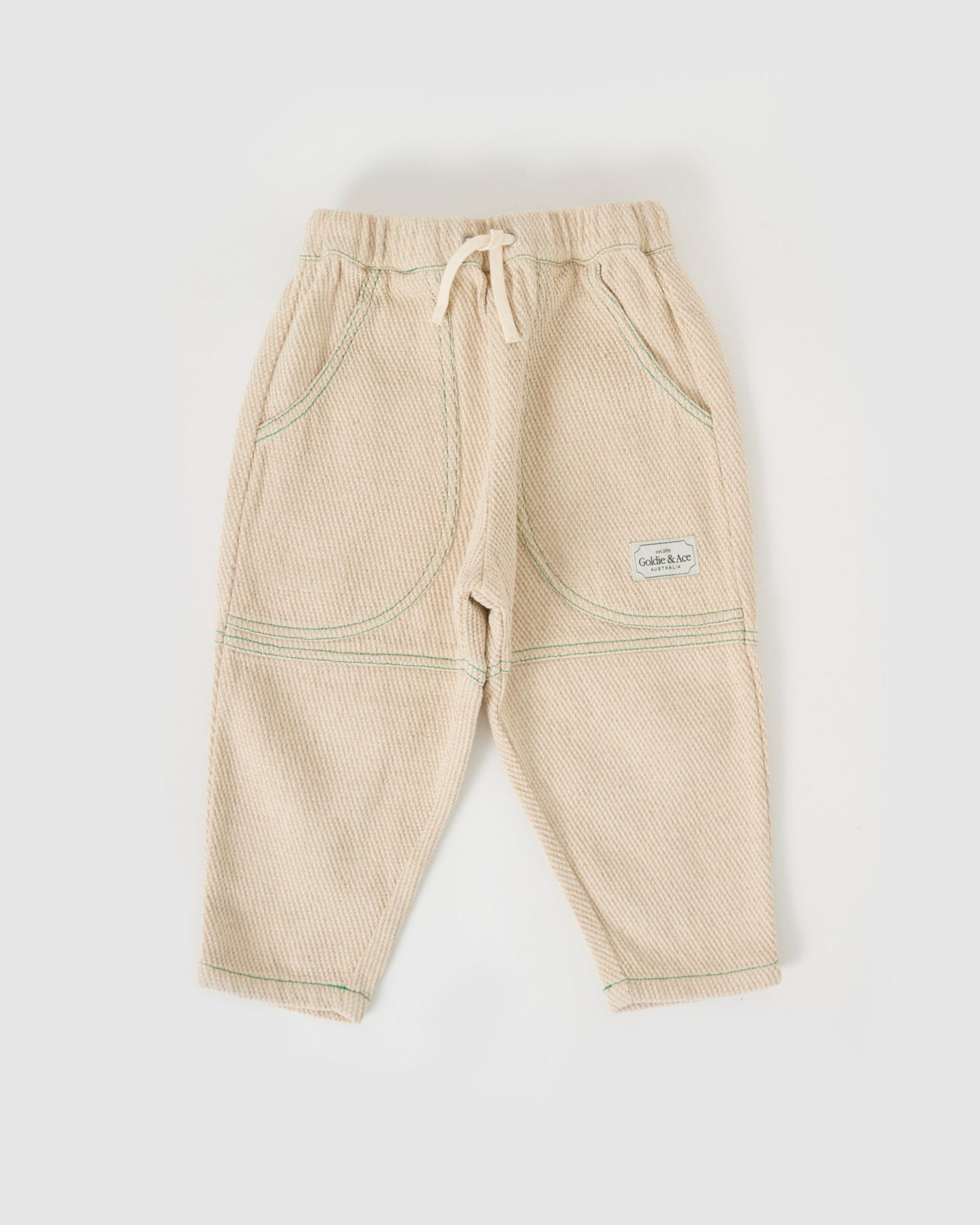 Goldie + Ace - Broek Drew Embroidered Pocket | Sand