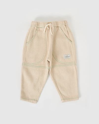 Goldie + Ace - Broek Drew Embroidered Pocket | Sand