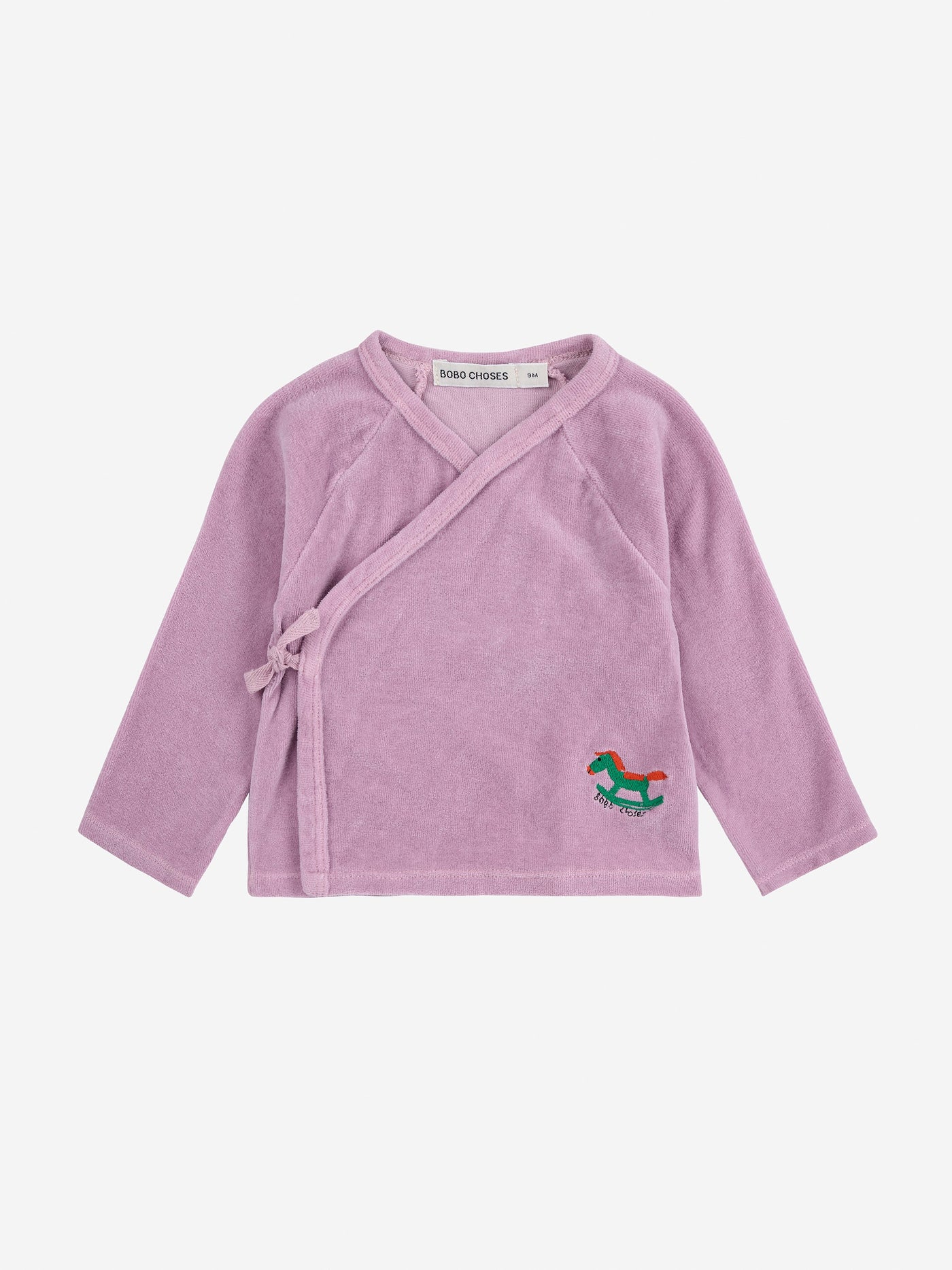 Bobo Choses - T-shirt Baby Rocking Horse Crossed Lavender