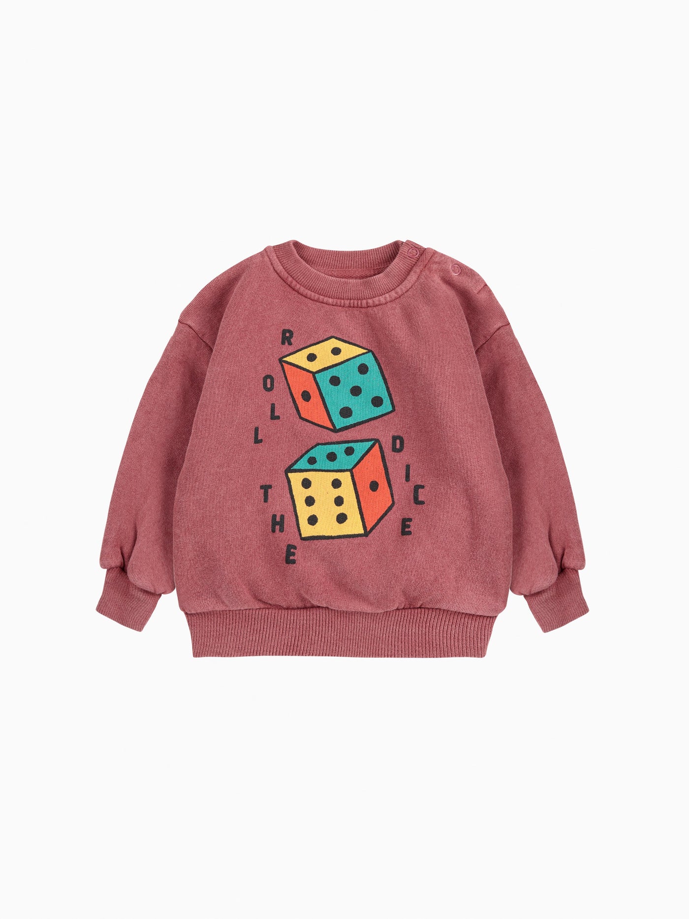 Bobo Choses - Sweater Baby Roll The Dice Brown