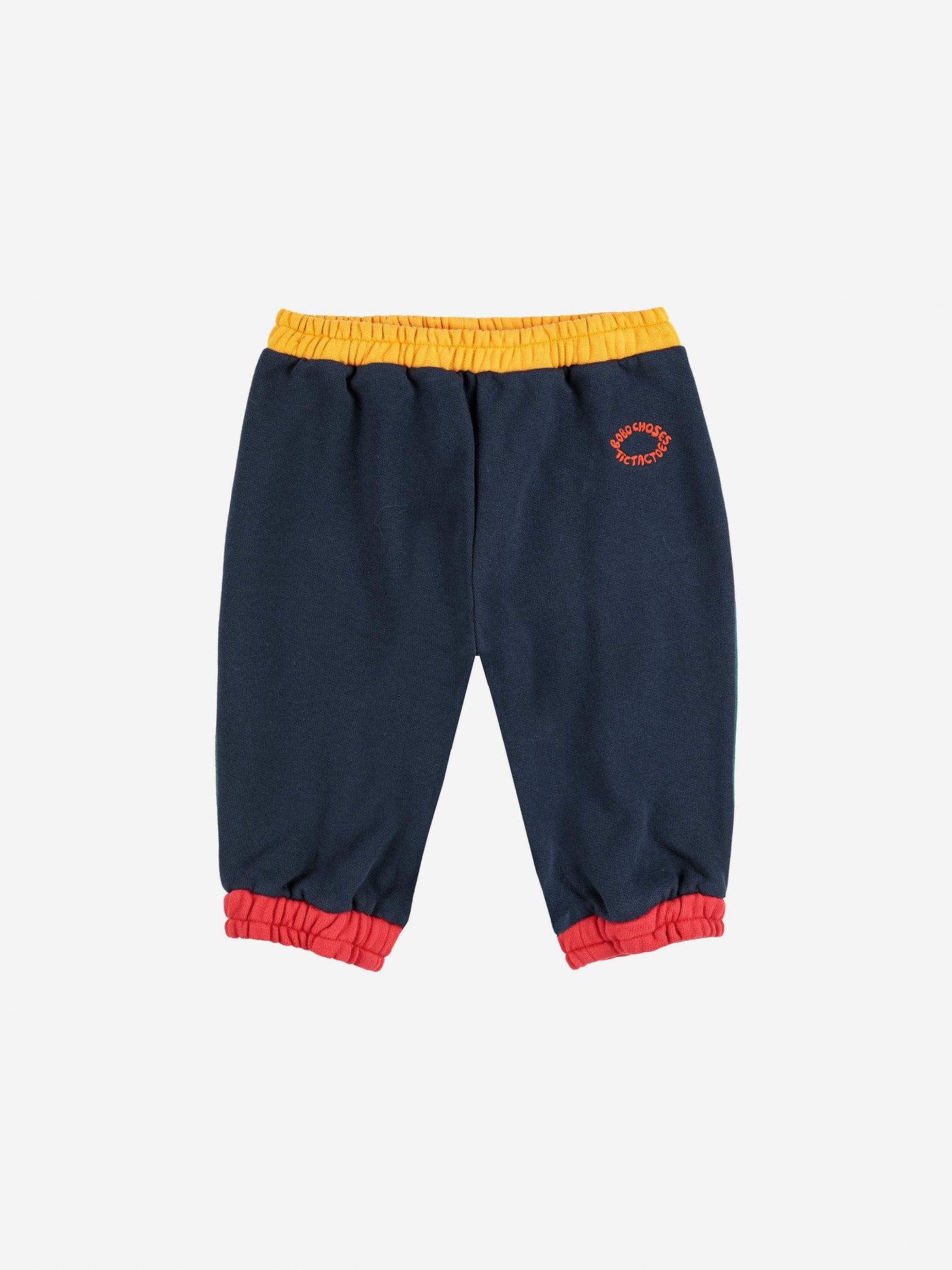 Bobo Choses - Jogging Broek Baby Bobo Choses Color Block Red