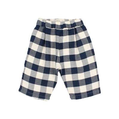 Búho - Broek Baby Gingham Navy