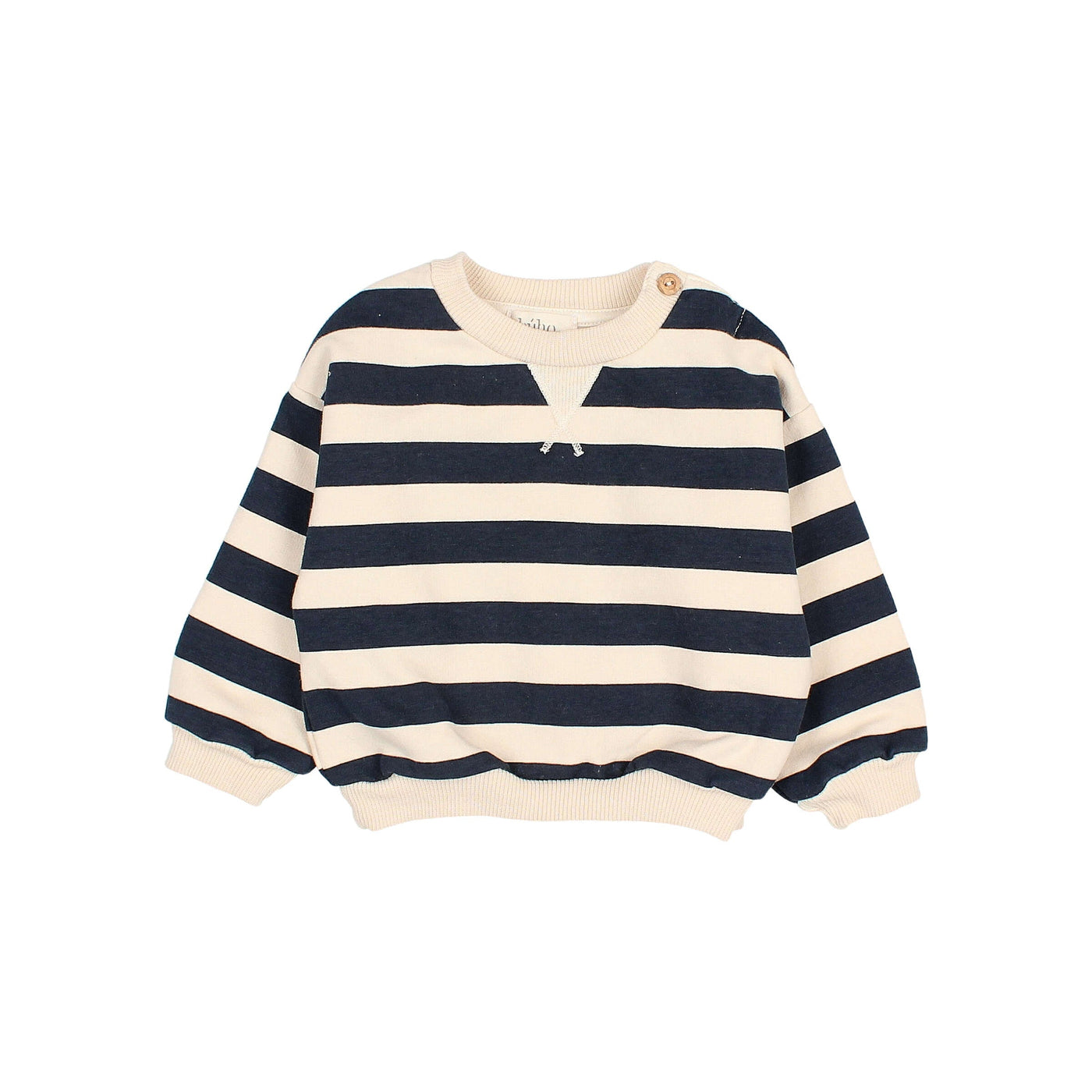 Búho - Sweater Baby Stripes Ivory