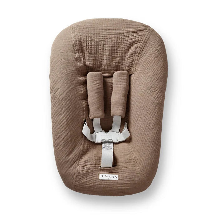 Ilmaha - Hoes Newborn Set Tripp Trapp Hydrofiel | Taupe