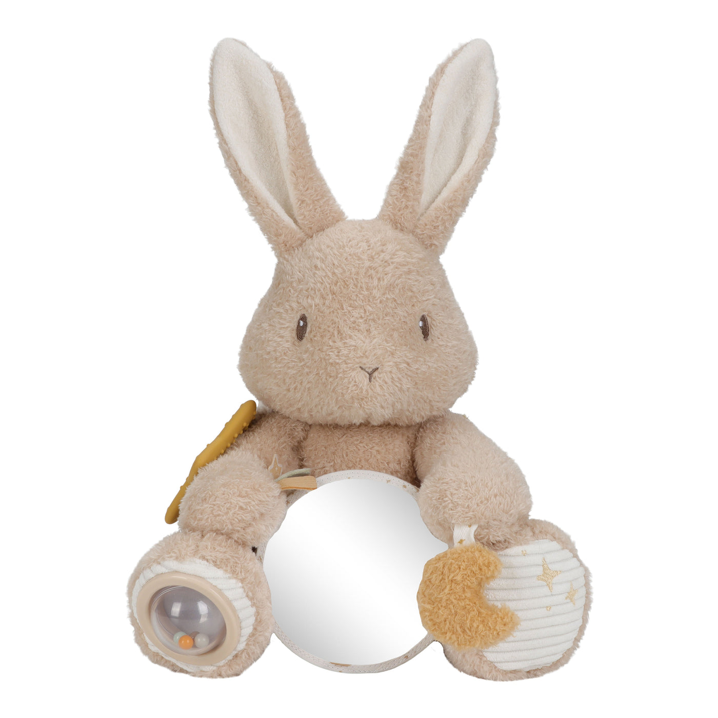 Little Dutch - Activiteitenknuffel Baby Bunny | Speel & Ontdek