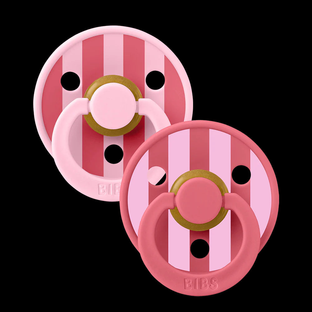 Bibs - Set Fopspenen Studio Duo Pin Baby Pink | 0-6 Maanden