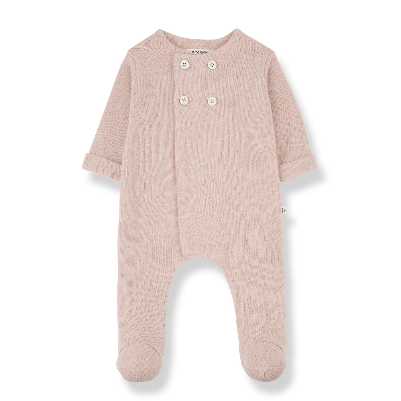 1+ In The Family - Pyjama Met Voetjes Baptiste Nude