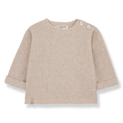 1+ In The Family - T-shirt Chapin Beige
