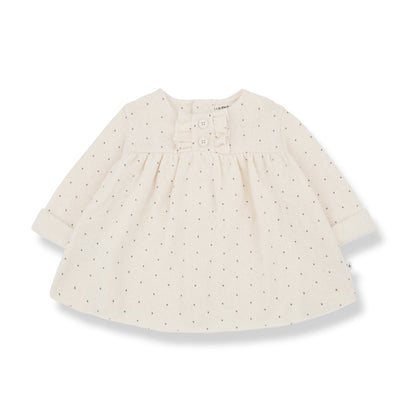 1+ In The Family - Jurk Claire Ecru