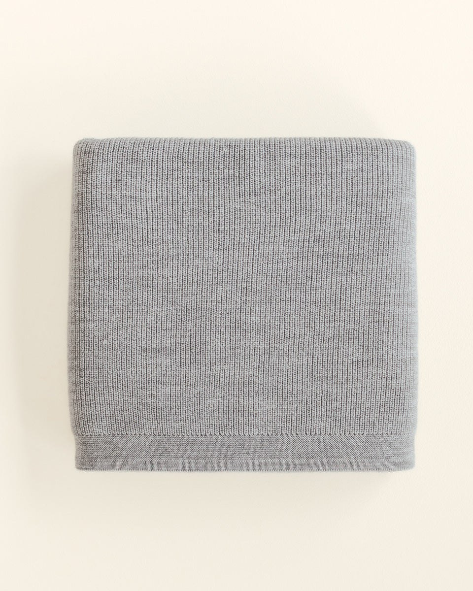 Hvid - Deken 70 x 95 cm Felix | Grey Melange