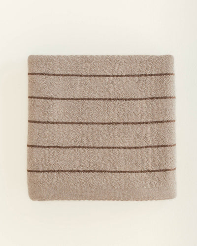 Hvid - Deken 70 x 100 cm Harry | Sand / Mocha