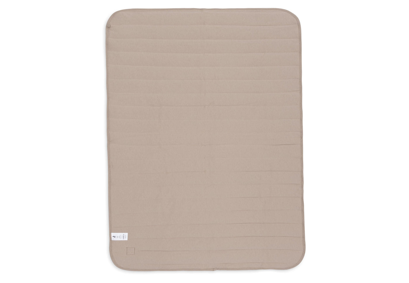 Jollein - Deken Wieg 75 x 100 cm Velvet Rib Milky Coffee