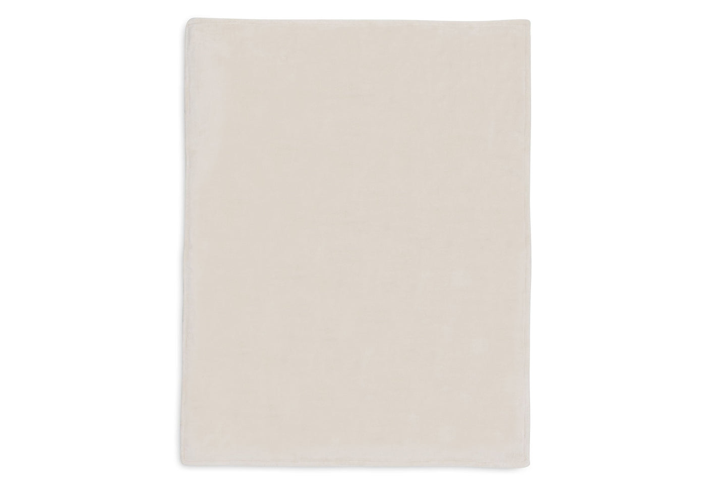 Jollein - Deken Wieg 75 x 100 cm Basic Knit Velvet | Oatmeal