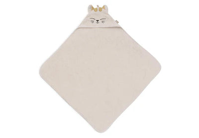 Jollein - Badcape 75 x 75 cm Cat Charlie | Badstof