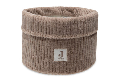 Jollein - Commodemandje Cloudy Rib Small | Milky Coffee