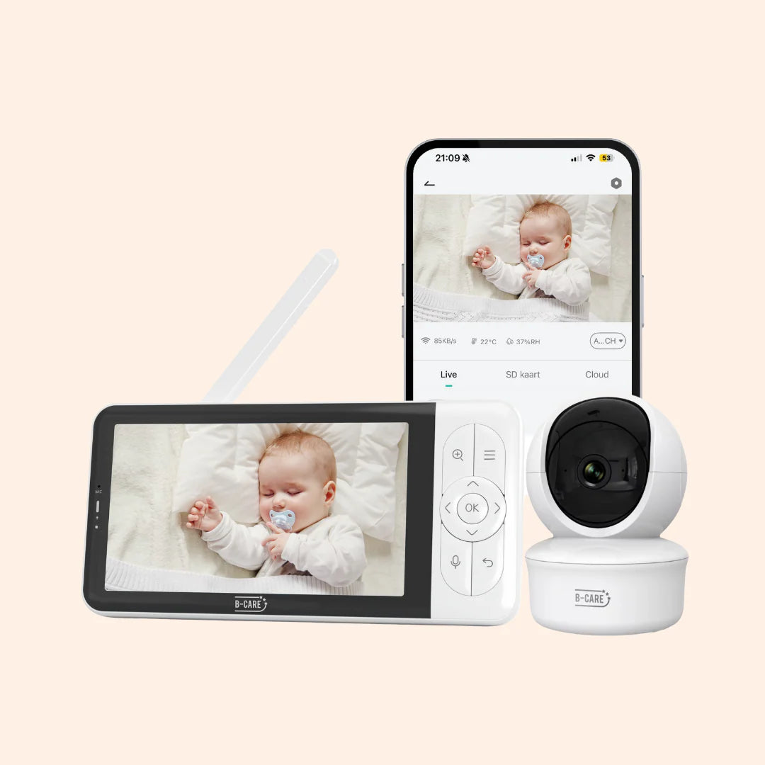 B-Care Baby - Babyfoon Moon Wifi Connected 1 camera