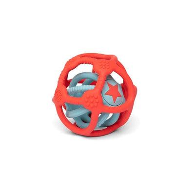 Little L - Sensorische Ballen Set van 2 | Oranje Blauw