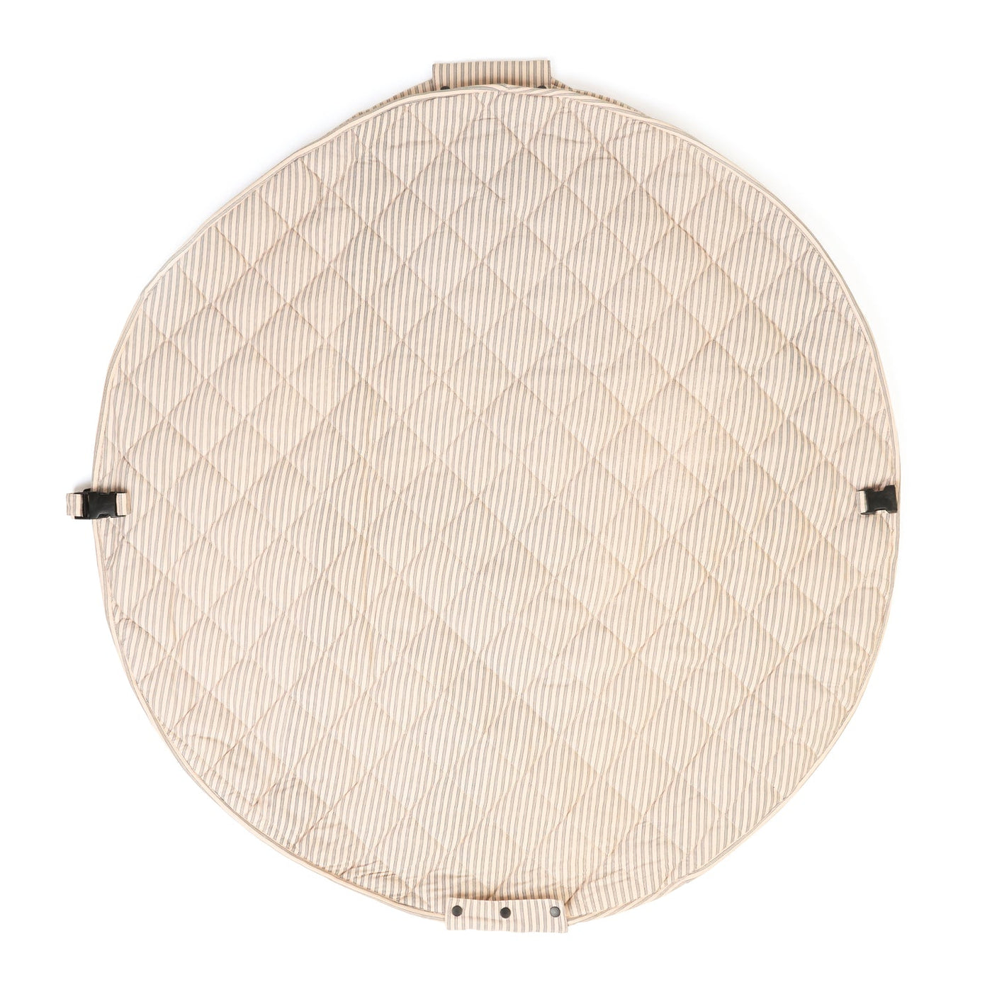 Play & Go - Opbergzak / Speeldeken Organic Stripes Blue