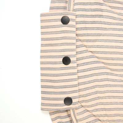 Play & Go - Opbergzak / Speeldeken Organic Stripes Blue